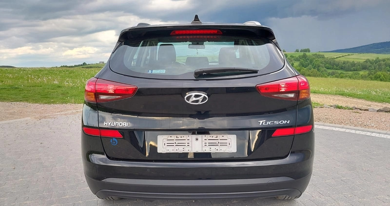 Hyundai Tucson cena 53700 przebieg: 38000, rok produkcji 2019 z Witnica małe 92